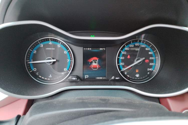 Used Geely Auto Vision S1 2019 Upgraded Model 1.5L CVT Luxury Version Instrument Cluster