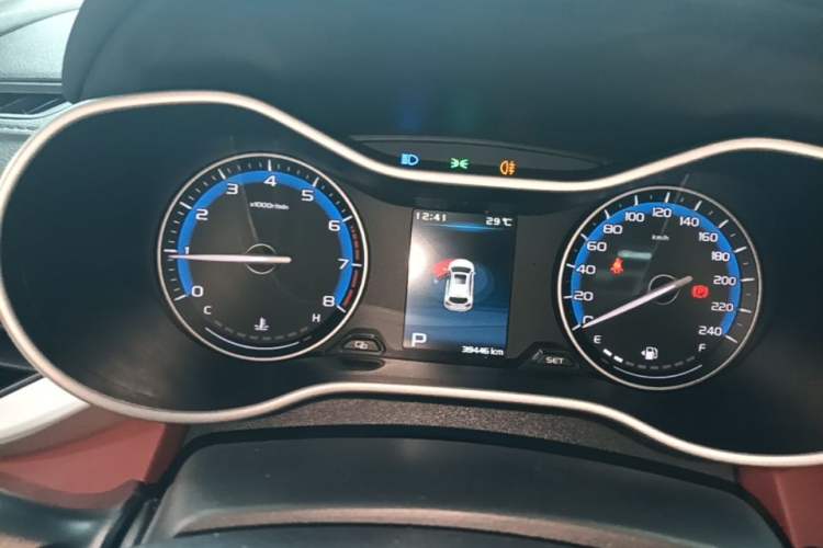 Used Geely Auto Vision S1 2019 Upgraded Model 1.5L CVT Luxury Version Instrument Cluster