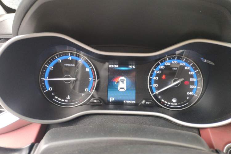 Used Geely Auto Vision S1 2019 Upgraded Model 1.5L CVT Luxury Version Instrument Cluster