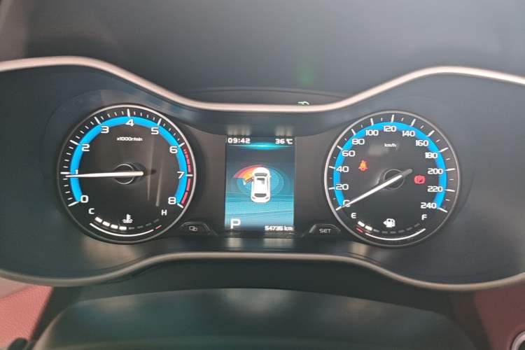 Used Geely Auto Vision S1 2019 Upgraded Model 1.5L CVT Luxury Version Instrument Cluster