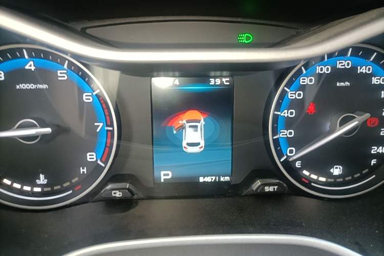 Used Geely Auto Vision S1 2019 Upgraded Model 1.5L CVT Luxury Version Instrument Cluster