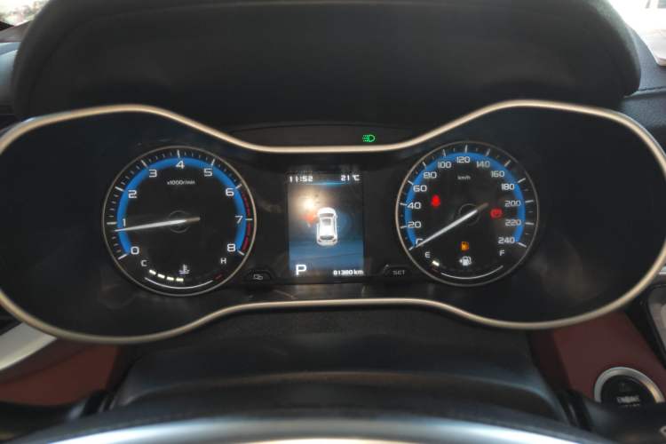 Used Geely Auto Vision S1 2019 Upgraded Model 1.5L CVT Luxury Version Instrument Cluster