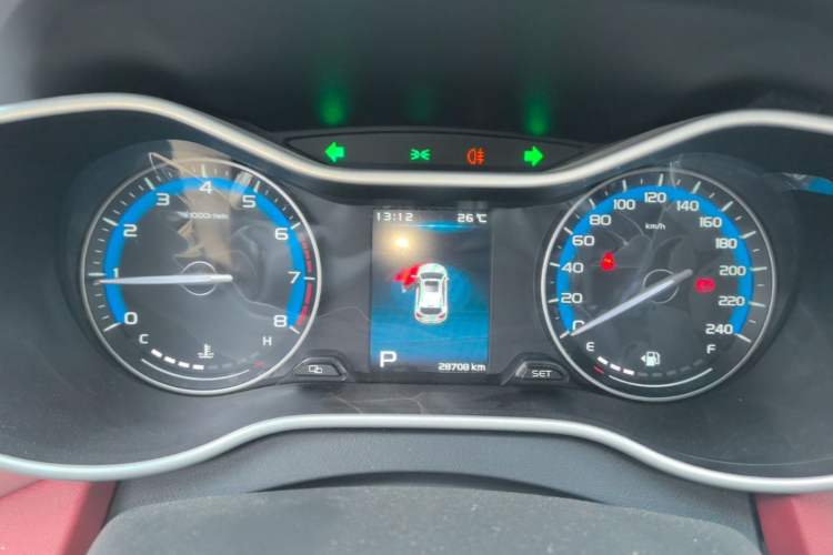 Used Geely Auto Vision S1 2019 Upgraded Model 1.5L CVT Luxury Version Instrument Cluster
