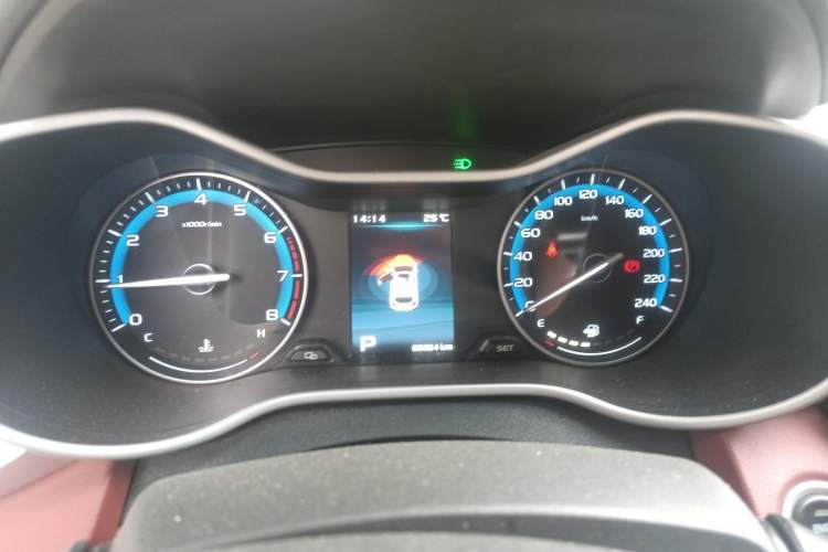 Used Geely Auto Vision S1 2019 Upgraded Model 1.5L CVT Luxury Version Instrument Cluster