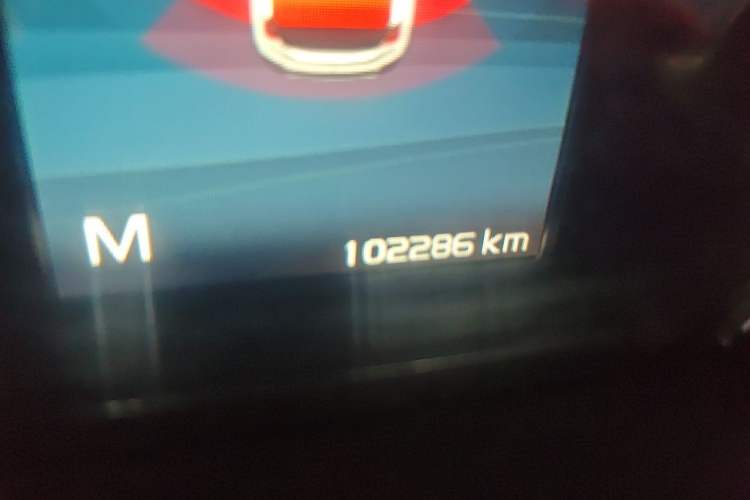 Used Geely Auto Vision S1 2019 Upgraded Model 1.5L Manual Elite Version Odometer Close Up