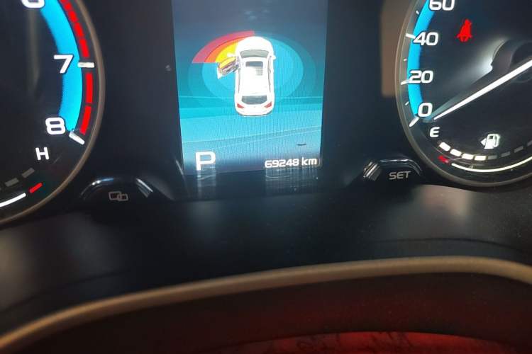 Used Geely Auto Vision S1 2019 Upgraded Model 1.5L CVT Luxury Version Odometer Close Up