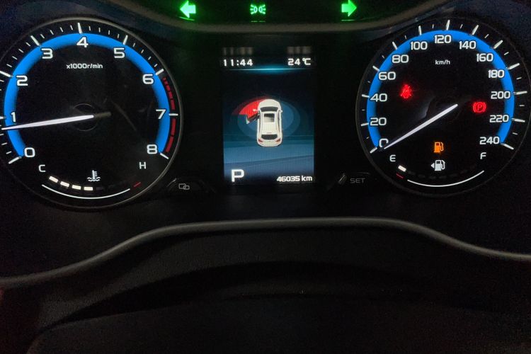Used Geely Auto Vision S1 2019 Upgraded Model 1.5L CVT Luxury Version Odometer Close Up