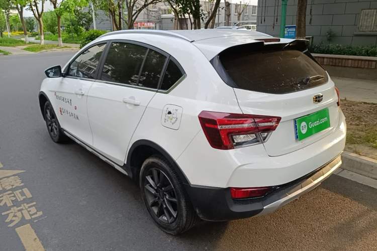 Used Geely Auto Vision S1 2019 Upgraded Model 1.5L CVT Asian Games Edition Rear Left 45 Deg