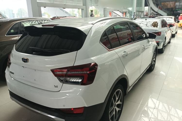 Used Geely Auto Vision S1 2019 Upgraded Model 1.5L CVT Luxury Version Rear Right 45 Deg