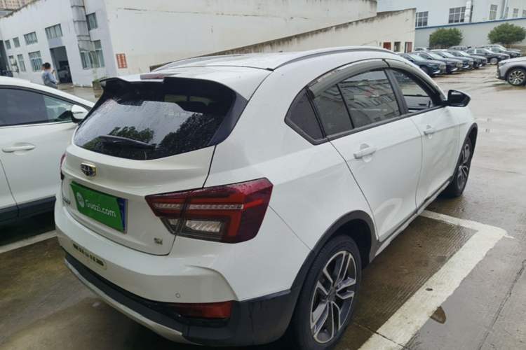 Used Geely Auto Vision S1 2019 Upgraded Model 1.5L Manual Elite Version Rear Right 45 Deg