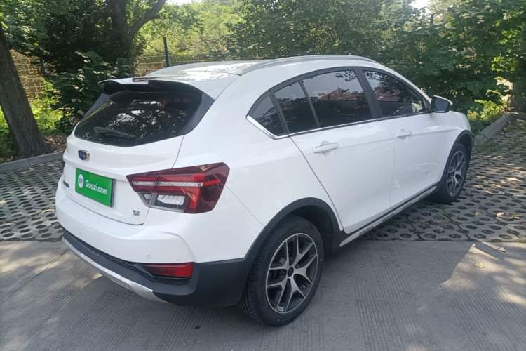 Used Geely Auto Vision S1 2019 Upgraded Model 1.5L CVT Luxury Version Rear Right 45 Deg
