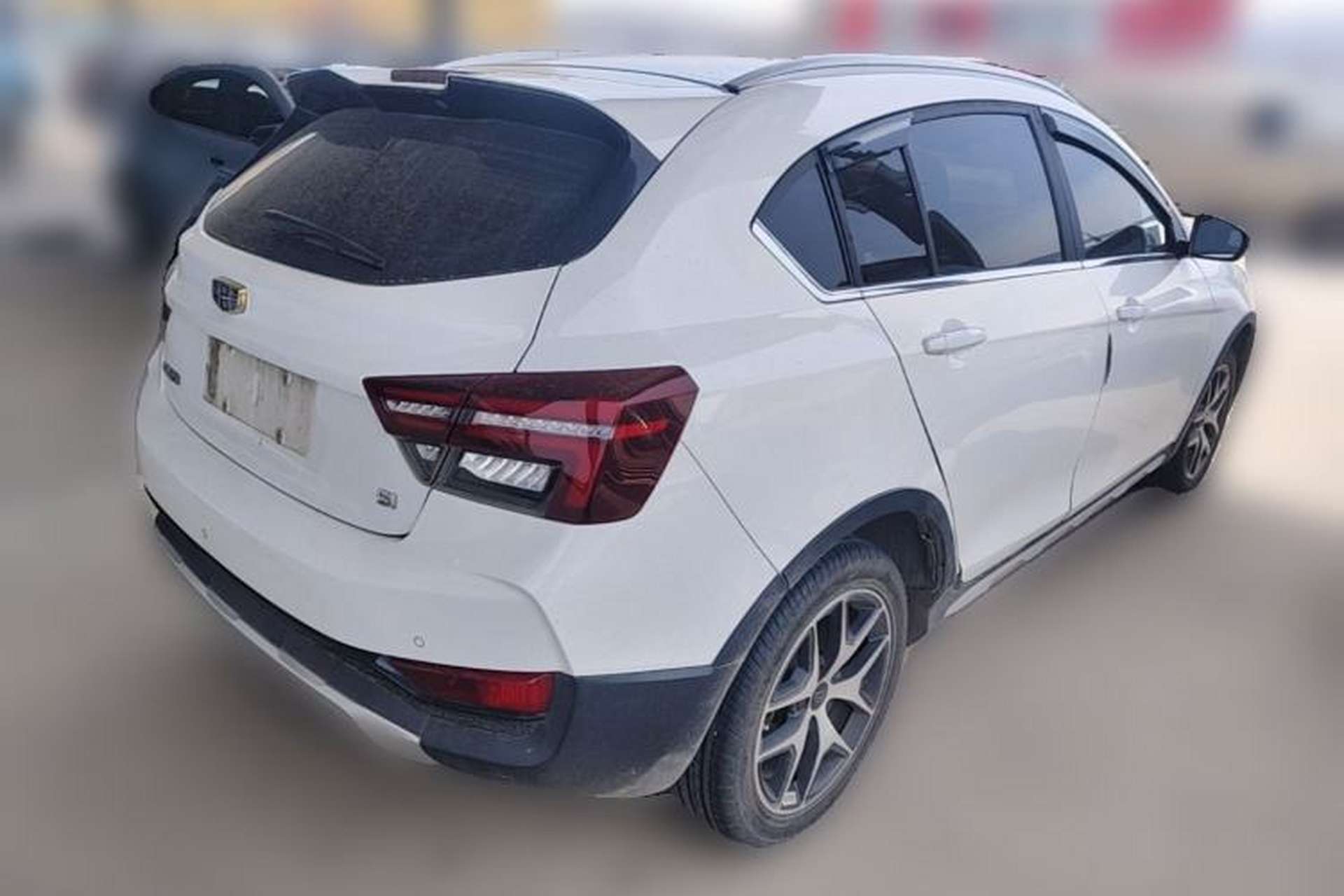 Used Geely Auto Vision S1 2019 Upgraded Model 1.5L CVT Luxury Version Rear Right 45 Deg