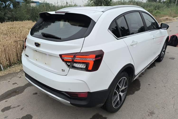 Used Geely Auto Vision S1 2019 Upgraded Model 1.5L CVT Luxury Version Rear Right 45 Deg