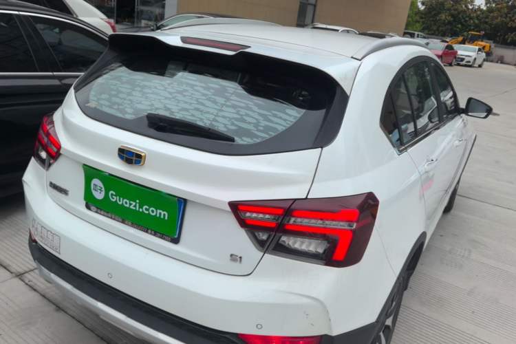 Used Geely Auto Vision S1 2019 Upgraded Model 1.5L CVT Luxury Version Rear Right 45 Deg