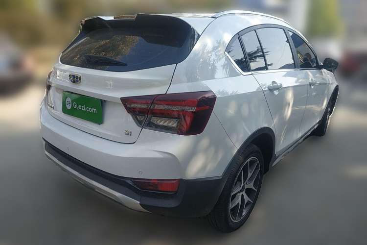 Used Geely Auto Vision S1 2019 Upgraded Model 1.5L CVT Luxury Version Rear Right 45 Deg