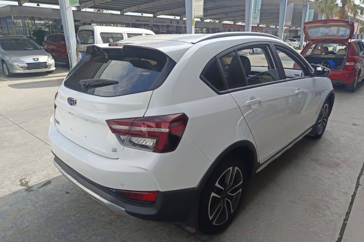 Used Geely Auto Vision S1 2019 Upgraded Model 1.5L Manual Elite Version Rear Right 45 Deg