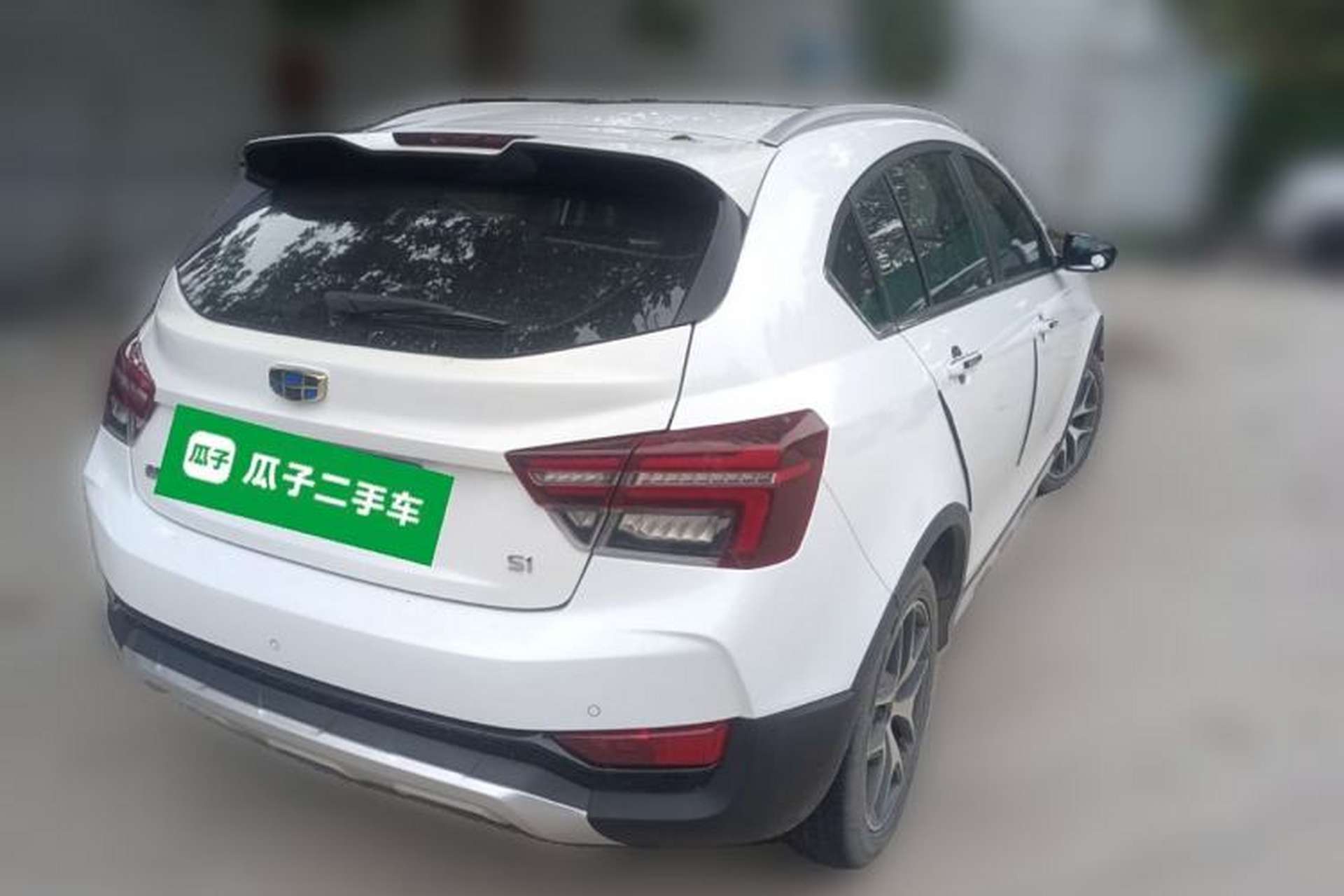 Used Geely Auto Vision S1 2019 Upgraded Model 1.5L CVT Luxury Version Rear Right 45 Deg