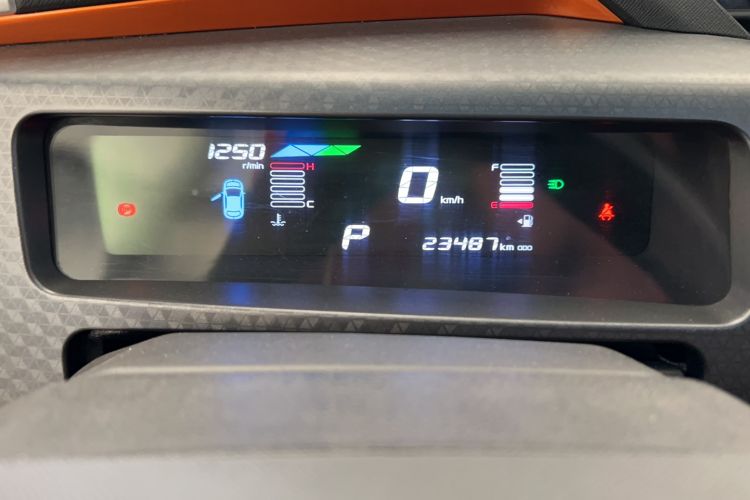 Used Geely Auto Vision X1 2017 1.3L Automatic Player Edition Odometer Close Up