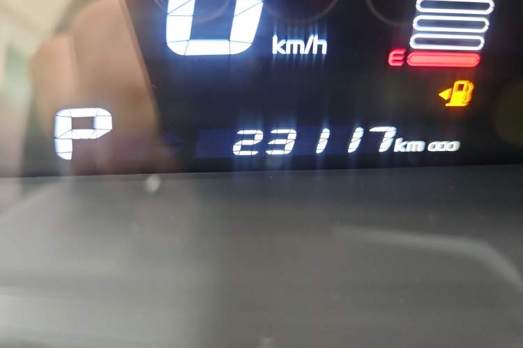 Used Geely Auto Vision X1 2017 1.3L Automatic Fun Edition Odometer Close Up
