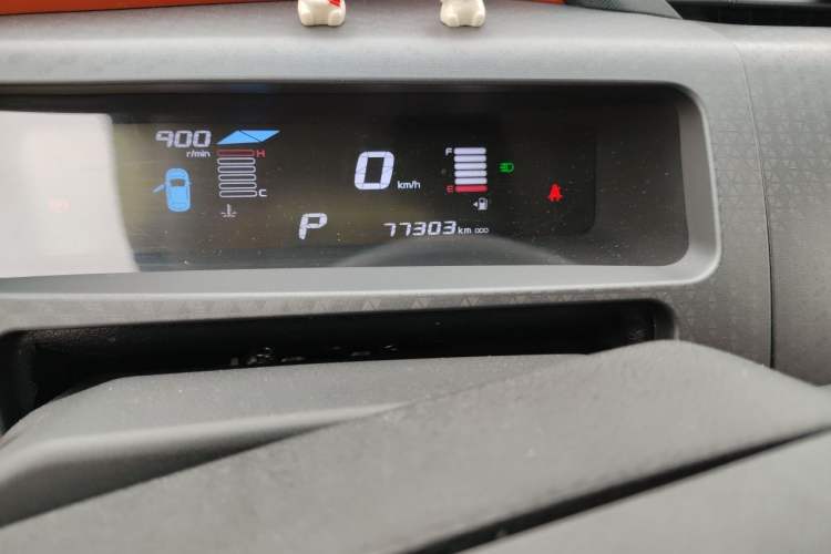 Used Geely Auto Vision X1 2017 1.3L Automatic Player Edition Odometer Close Up