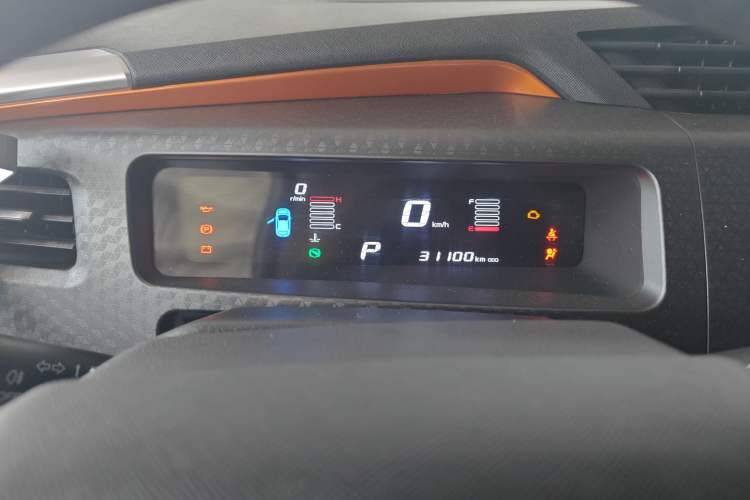 Used Geely Auto Vision X1 2017 1.3L Automatic Player Edition Odometer Close Up