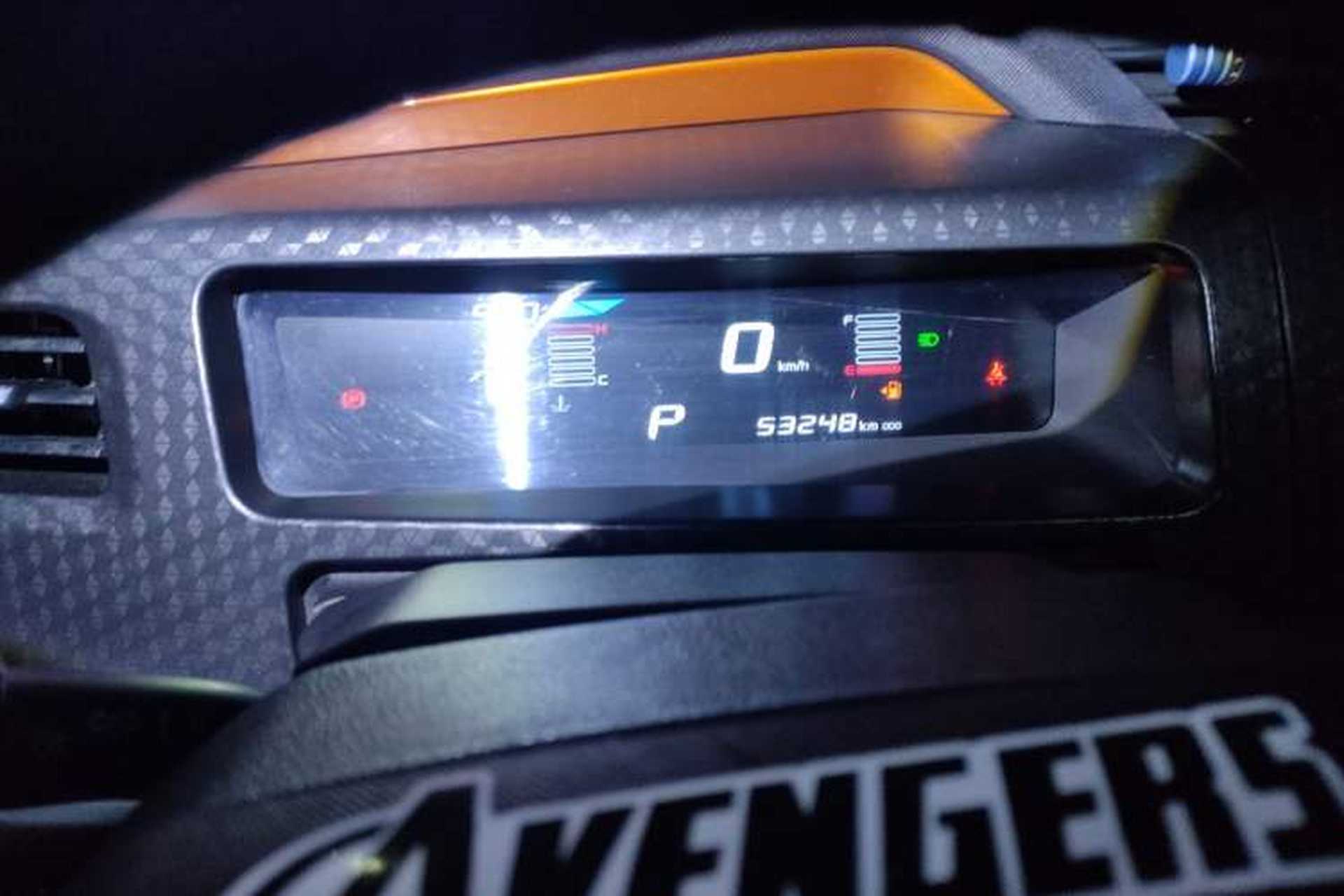 Used Geely Auto Vision X1 2017 1.3L Automatic Fun Edition Odometer Close Up