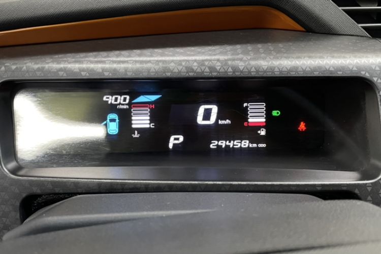 Used Geely Auto Vision X1 2017 1.3L Automatic Player Edition Odometer Close Up
