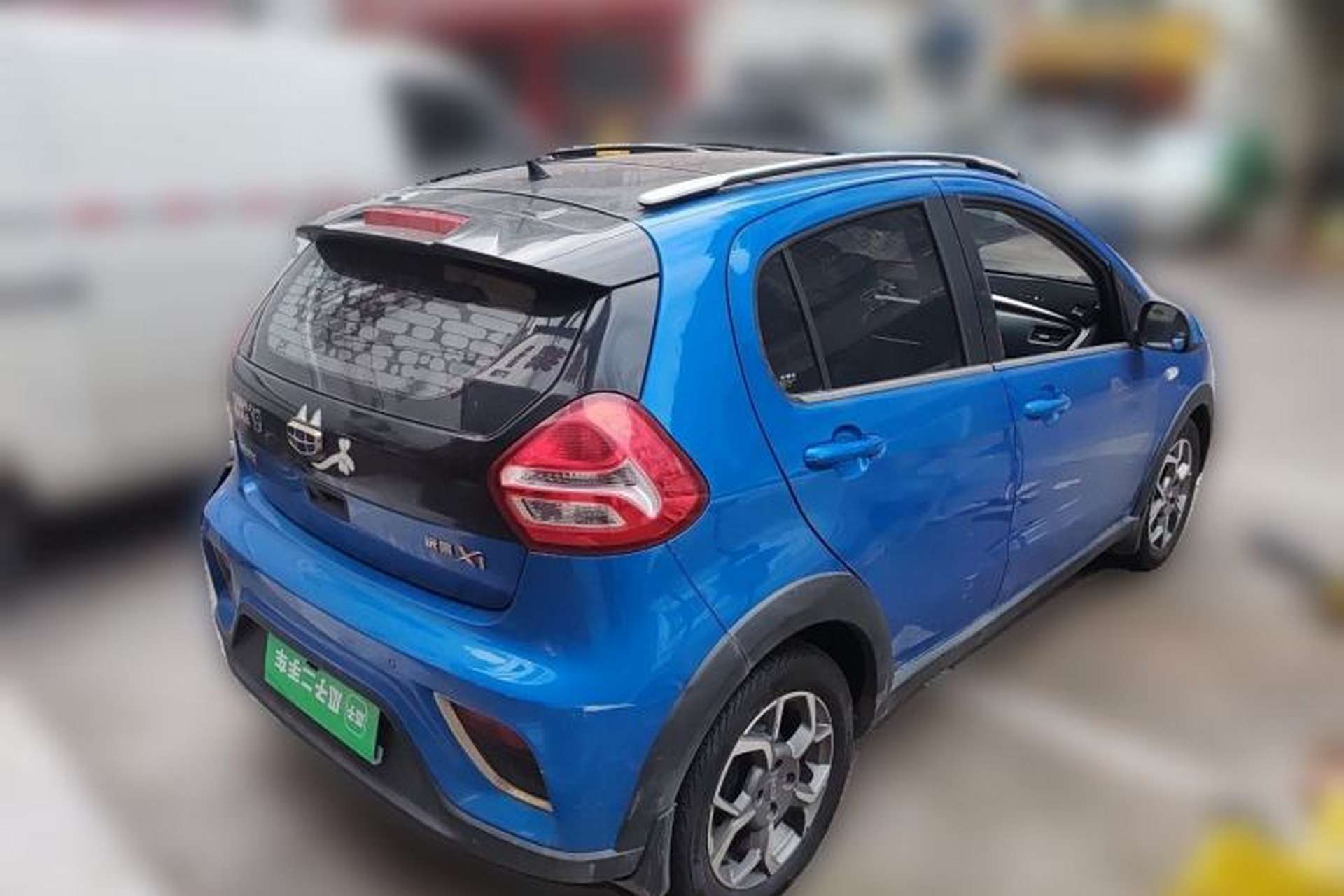 Used Geely Auto Vision X1 2017 1.3L Automatic Player Edition Rear Right 45 Deg