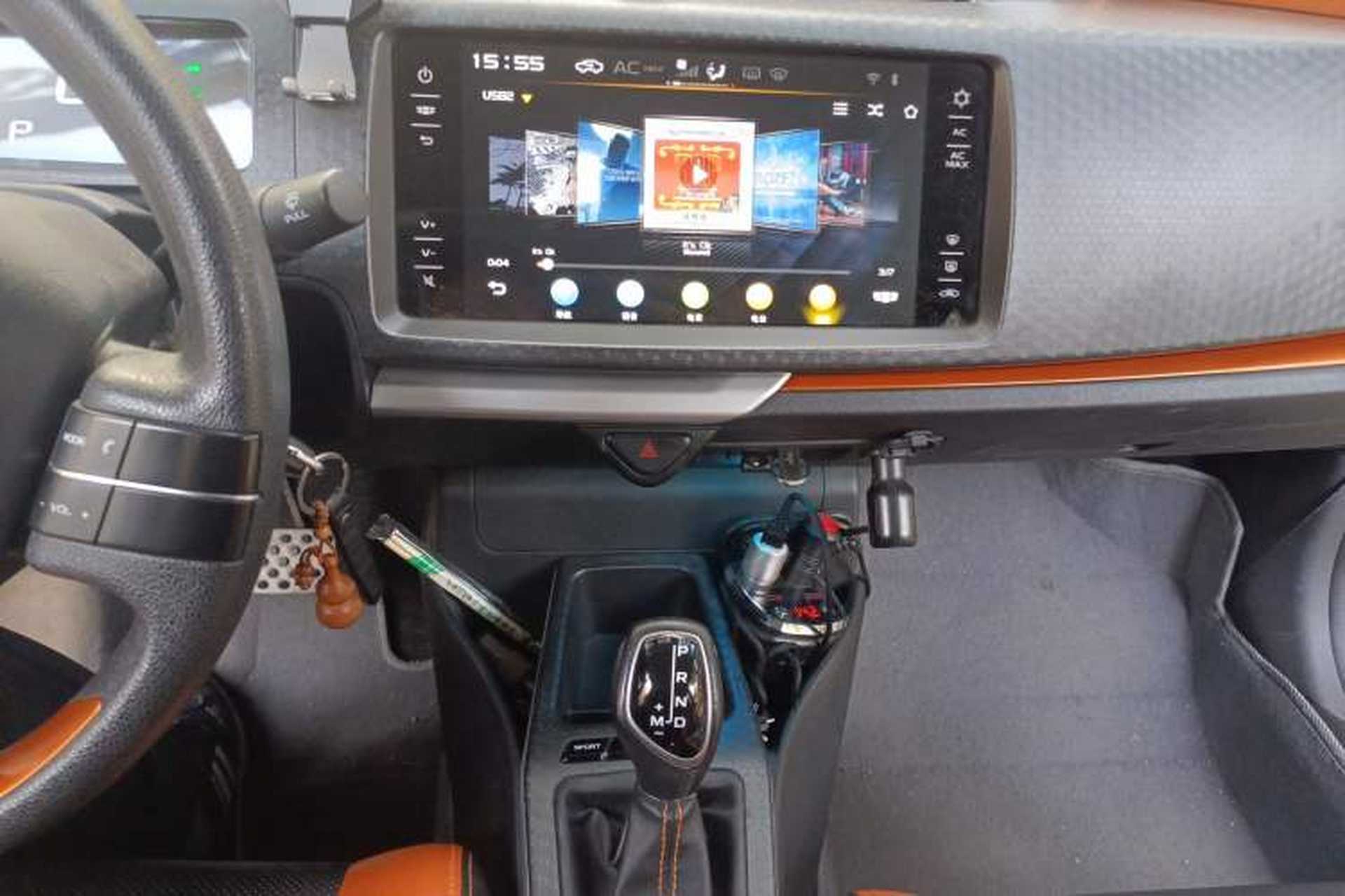 Used Geely Auto Vision X1 2017 1.3L Automatic Player Edition Audio And AC Panel