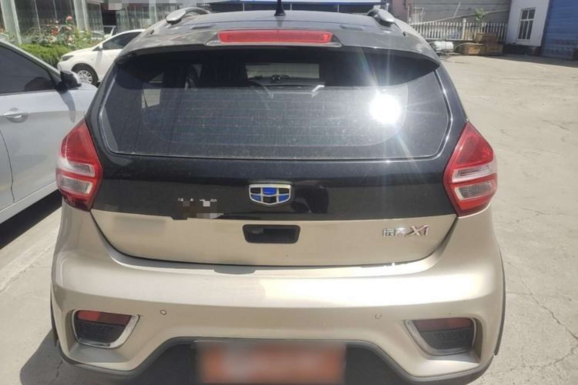 Used Geely Auto Vision X1 2017 1.3L Manual Frenzy Edition Rear