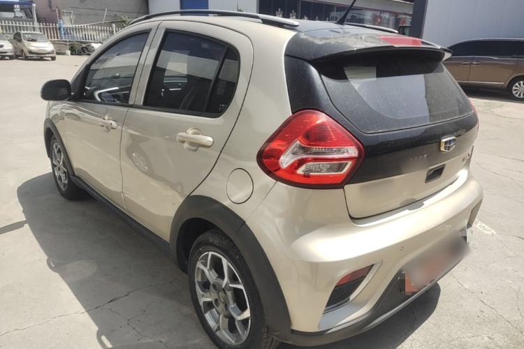 Used Geely Auto Vision X1 2017 1.3L Manual Frenzy Edition Rear Left 45 Deg