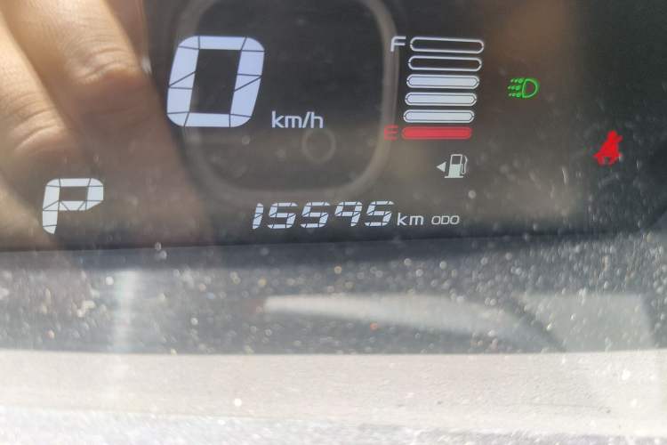 Used Geely Auto Vision X1 2017 1.3L Automatic Player Edition Odometer Close Up