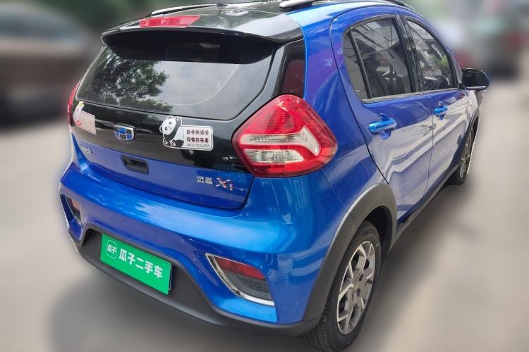 Used Geely Auto Vision X1 2017 1.3L Automatic Fun Edition Rear Right 45 Deg