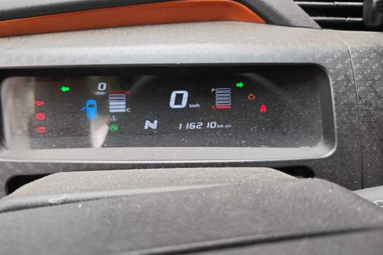 Used Geely Auto Vision X1 2017 1.3L Automatic Player Edition Odometer Close Up