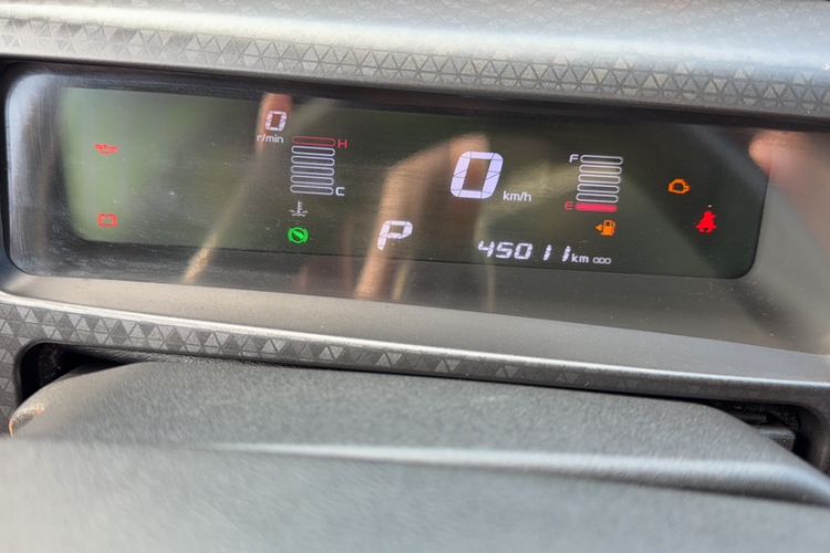 Used Geely Auto Vision X1 2017 1.3L Automatic Player Edition Odometer Close Up