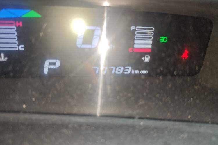 Used Geely Auto Vision X1 2017 1.3L Automatic Player Edition Odometer Close Up