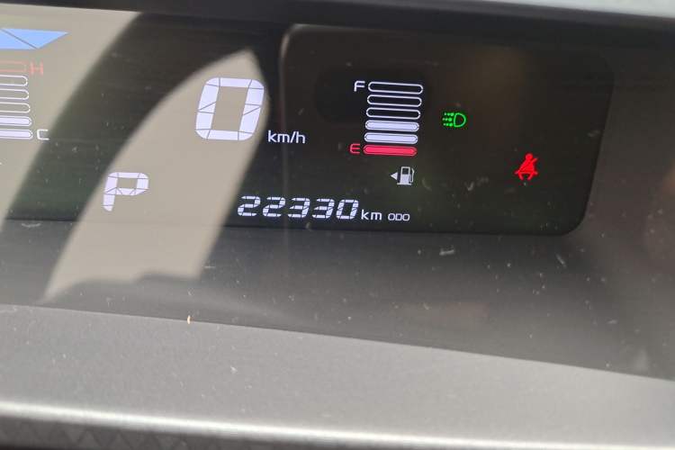 Used Geely Auto Vision X1 2017 1.3L Automatic Player Edition Odometer Close Up