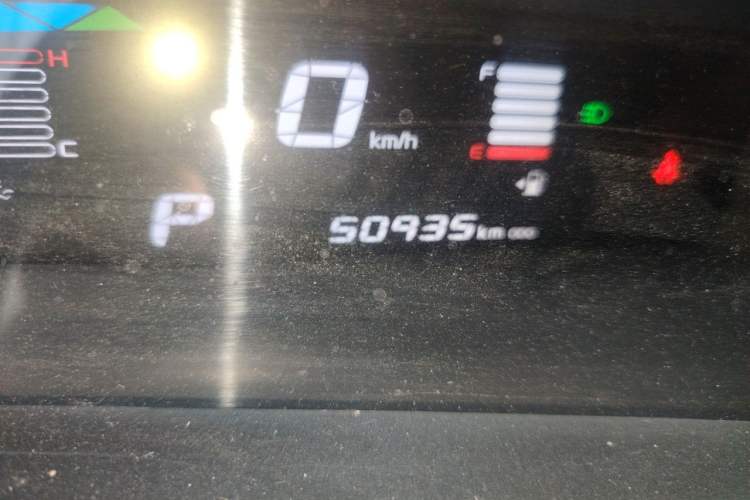 Used Geely Auto Vision X1 2017 1.3L Automatic Fun Edition Odometer Close Up
