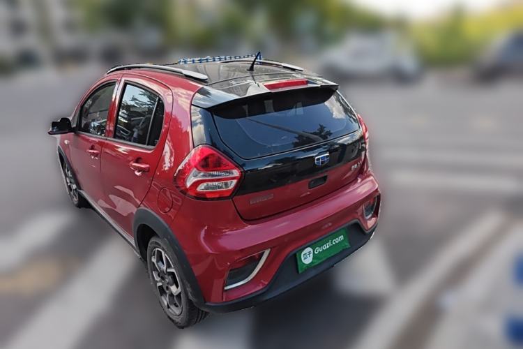 Used Geely Auto Vision X1 2017 1.3L Manual Frenzy Edition Rear Left 45 Deg