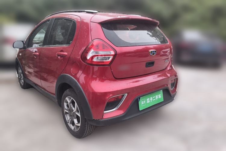 Used Geely Auto Vision X1 2017 1.3L Automatic Fun Edition Rear Left 45 Deg