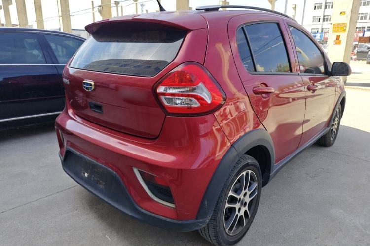Used Geely Auto Vision X1 2017 1.3L Manual Frenzy Edition Rear Right 45 Deg