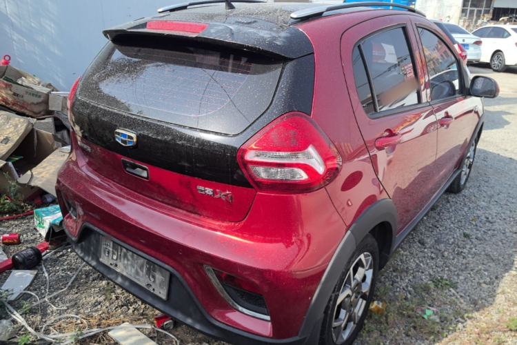 Used Geely Auto Vision X1 2017 1.3L Manual Frenzy Edition Rear Right 45 Deg