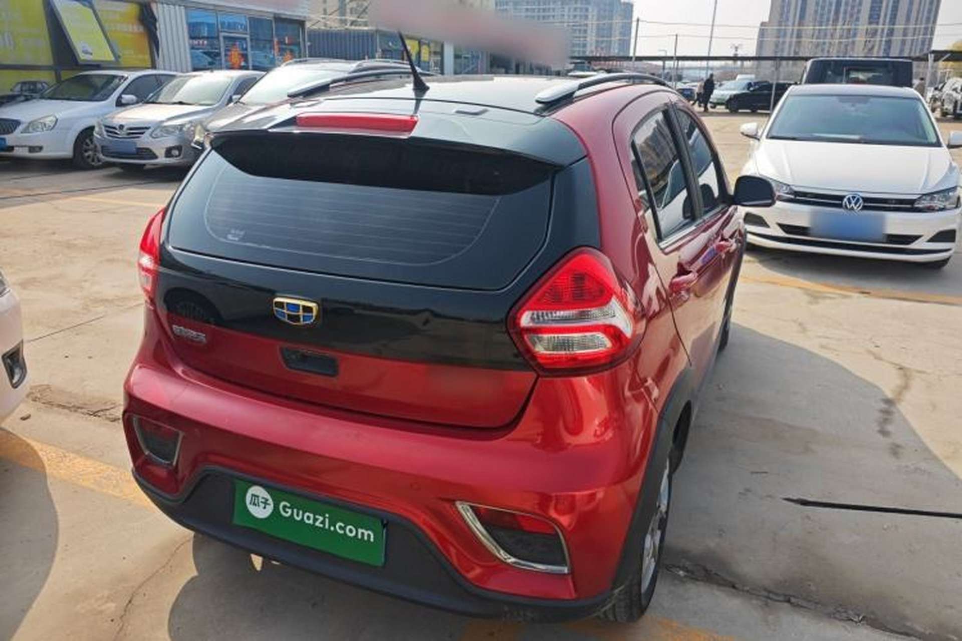 Used Geely Auto Vision X1 2017 1.3L Automatic Fun Edition Rear Right 45 Deg