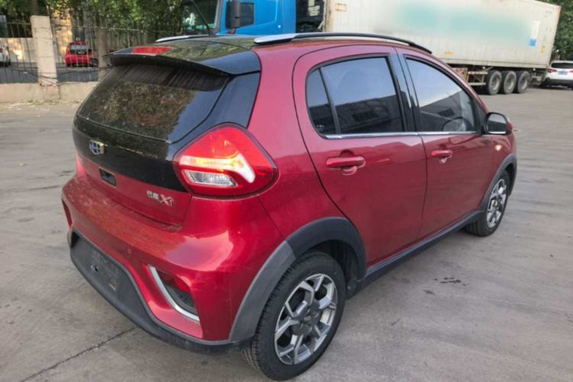 Used Geely Auto Vision X1 2017 1.3L Automatic Player Edition Rear Right 45 Deg