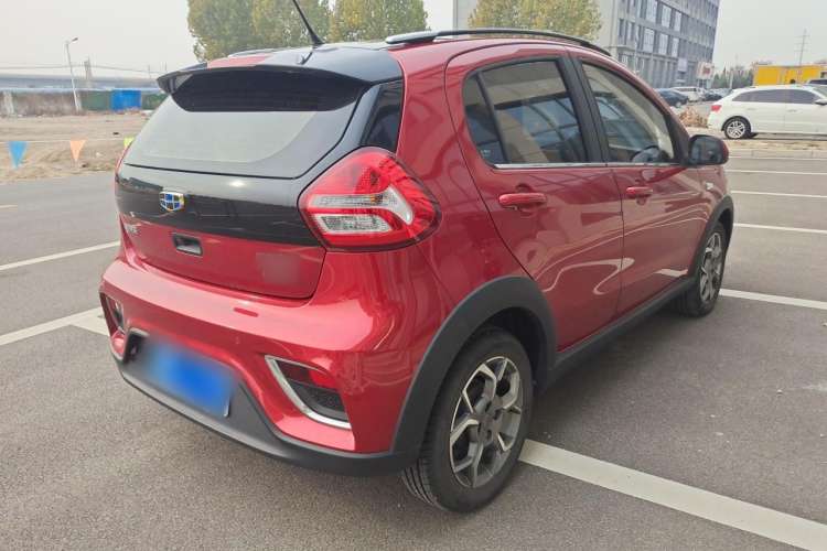 Used Geely Auto Vision X1 2017 1.3L Automatic Player Edition Rear Right 45 Deg