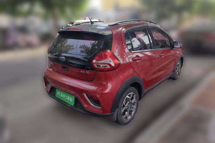 Used Geely Auto Vision X1 2017 1.3L Automatic Player Edition Rear Right 45 Deg