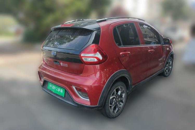 Used Geely Auto Vision X1 2017 1.3L Manual Frenzy Edition Rear Right 45 Deg