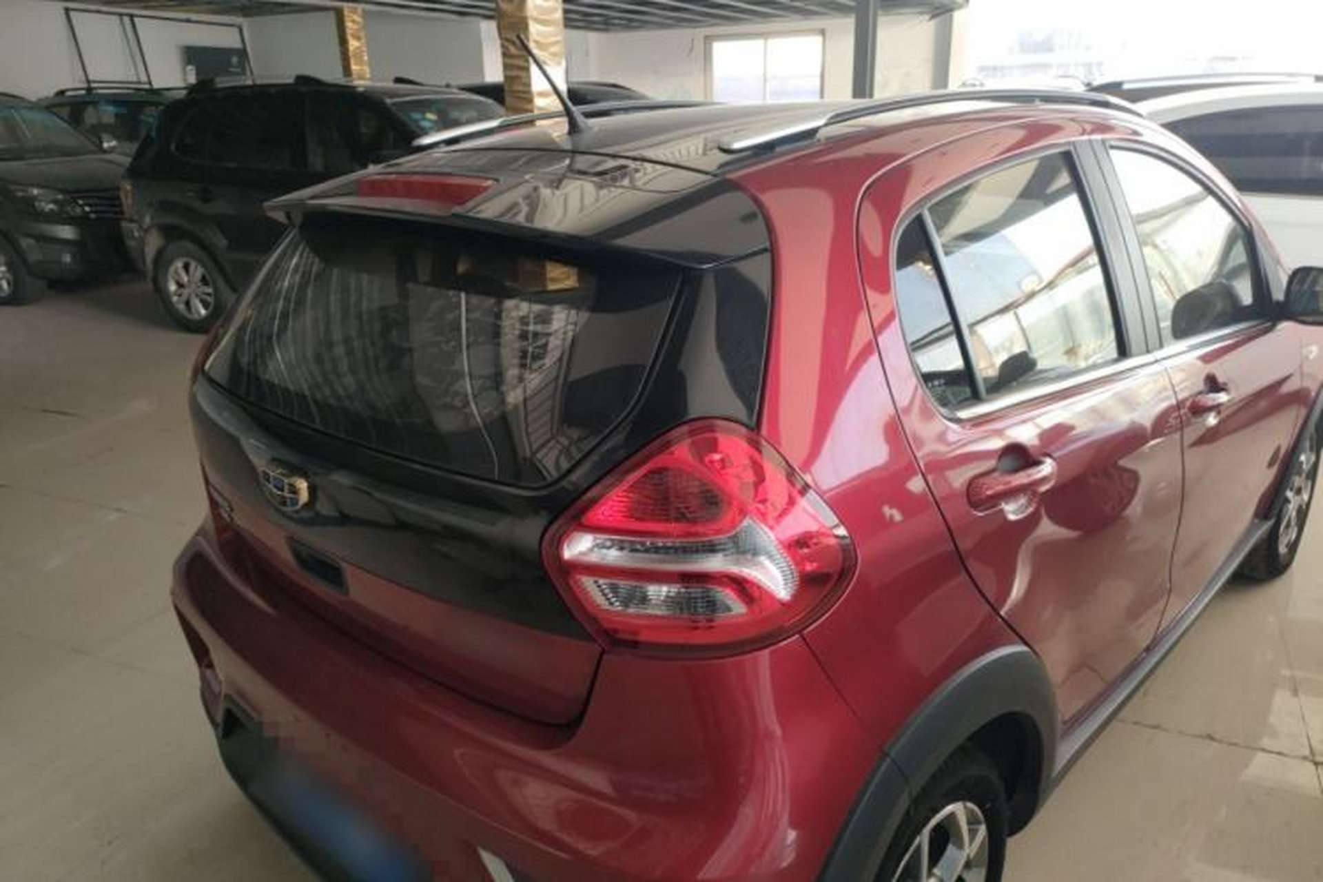 Used Geely Auto Vision X1 2017 1.3L Automatic Fun Edition Rear Right 45 Deg