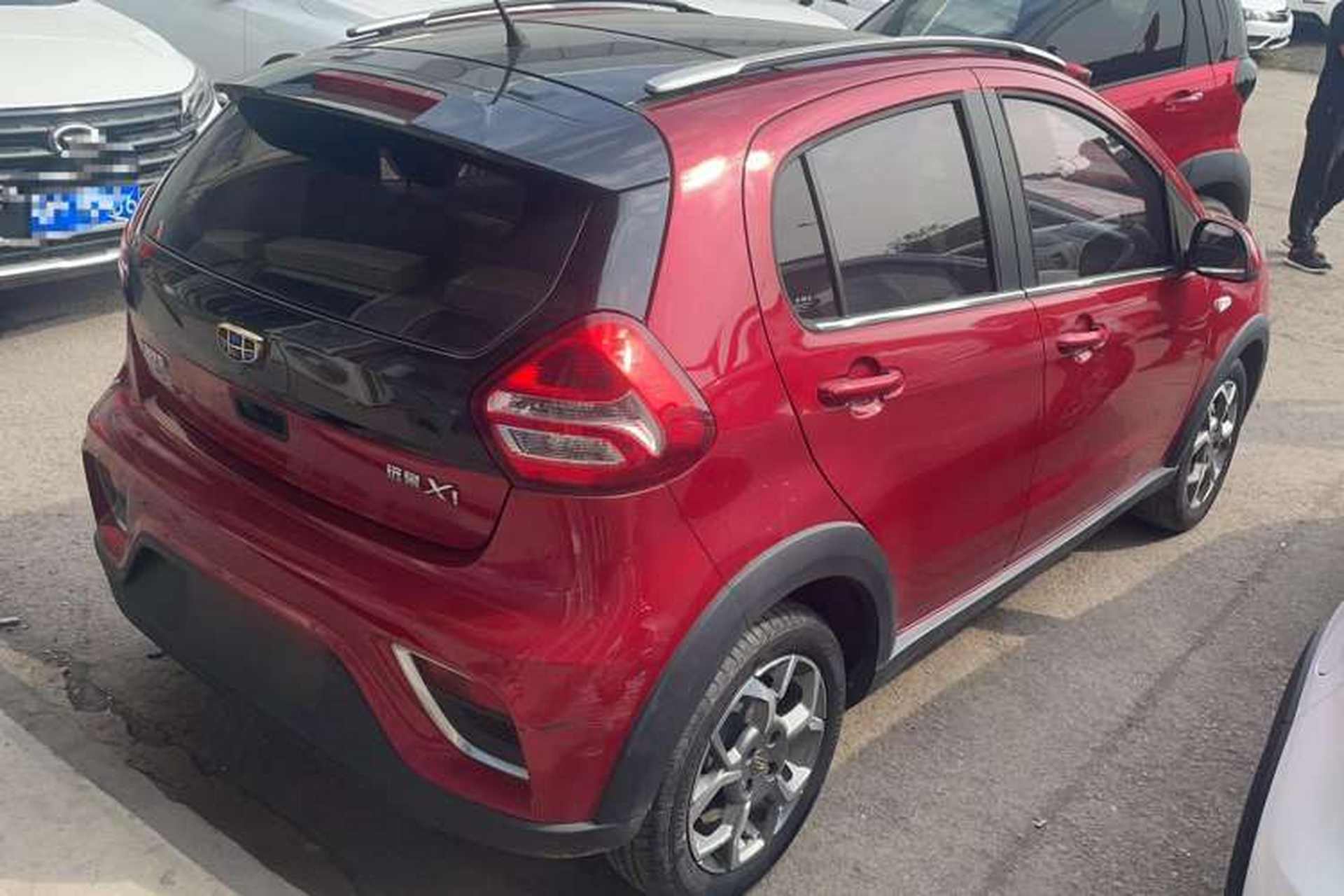 Used Geely Auto Vision X1 2017 1.3L Automatic Player Edition Rear Right 45 Deg