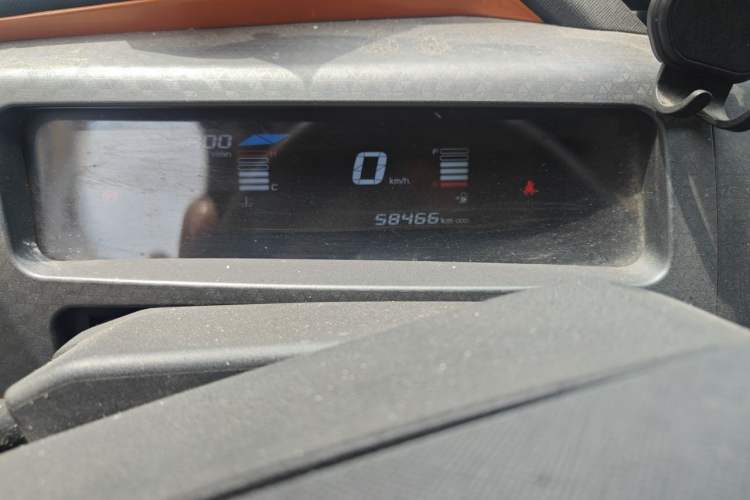 Used Geely Auto Vision X1 2017 1.3L Manual Frenzy Edition Odometer Close Up